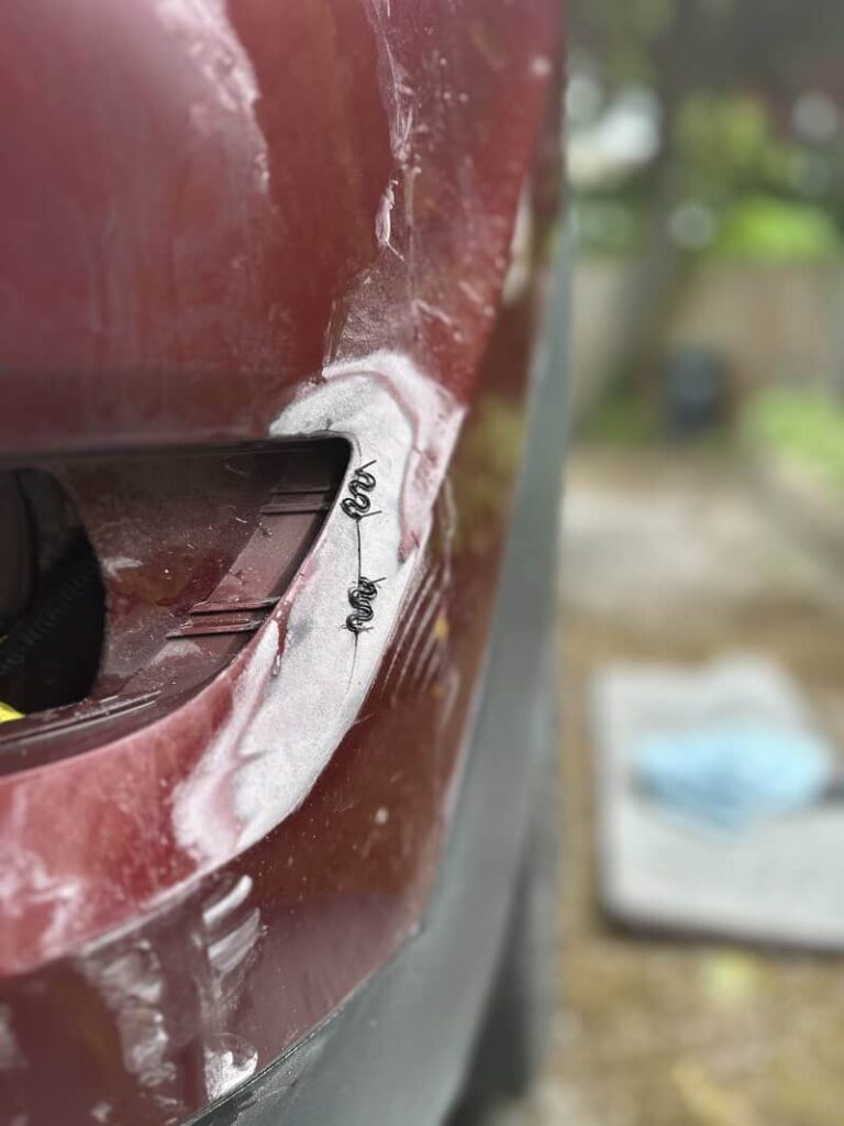 mobile bumper repairs in london pinning
